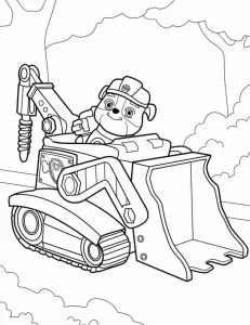 coloriage Pat Patrouille en ligne pour enfant