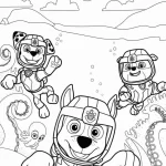 coloriage Pat Patrouille gratuit à imprimer