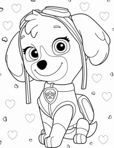 coloriage Pat Patrouille à imprimer pdf gratuit