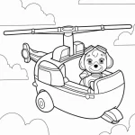 coloriage Pat Patrouille a dessiner et imprimer