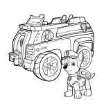 imprimer coloriage Pat Patrouille