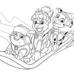 coloriage Pat Patrouille pour enfants a imprimer