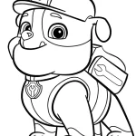 coloriage Pat Patrouille a imprimer