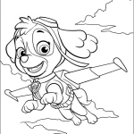 coloriage Pat Patrouille a colorier en ligne gratuitement