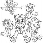 coloriage Pat Patrouille à imprimer pdf