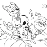 coloriage Pat Patrouille à imprimer pdf gratuit