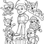 coloriage Pat Patrouille pour enfant