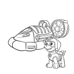imprimer coloriage Pat Patrouille gratuit