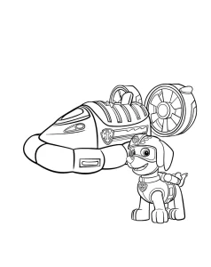 imprimer coloriage Pat Patrouille gratuit
