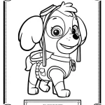 télécharger coloriage Pat Patrouille gratuit
