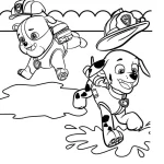 coloriage Pat Patrouille à imprimer pdf gratuit