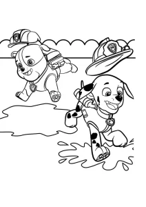 coloriage Pat Patrouille à imprimer pdf gratuit