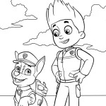 coloriage Pat Patrouille à imprimer
