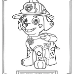 coloriage Pat Patrouille a dessiner en ligne