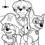 coloriage Pat Patrouille à imprimer pour enfant de 12 ans