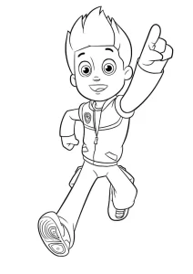 coloriage Pat Patrouille educatif pour enfant