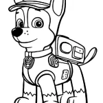 coloriage Pat Patrouille gratuit en ligne
