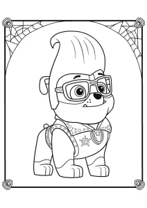 coloriage Pat Patrouille à imprimer