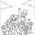 télécharger coloriage Pat Patrouille gratuit