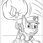 coloriage Pat Patrouille de pour enfants