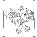imprimer coloriage Pat Patrouille pour enfant
