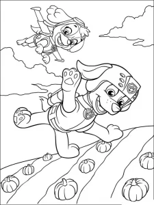 a imprimer coloriage Pat Patrouille gratuit