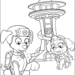 coloriage Pat Patrouille pour enfants à télécharger