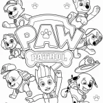 coloriage Pat Patrouille à imprimer