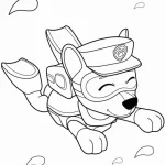 coloriage Pat Patrouille pour enfants a imprimer