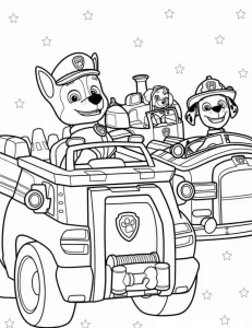 coloriage Pat Patrouille d