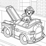 coloriage Pat Patrouille à imprimer a4
