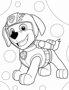 coloriage Pat Patrouille a colorier en ligne