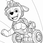 coloriage Pat Patrouille pour enfant de à imprimer