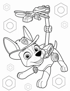 imprimer coloriage Pat Patrouille gratuit