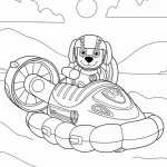 coloriage Pat Patrouille a imprimer gratuit