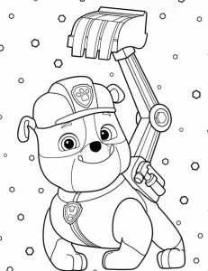 coloriage Pat Patrouille pour enfant de à imprimer