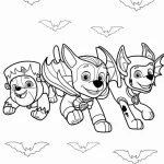 image pour coloriage Pat Patrouille enfant