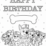 coloriage Pat Patrouille à imprimer pour enfant de 12 ans