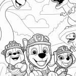 coloriage Pat Patrouille de pour enfants