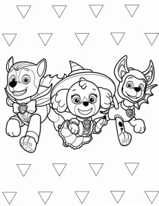 coloriage Pat Patrouille gratuit en ligne