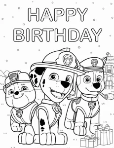 coloriage Pat Patrouille a dessiner en ligne