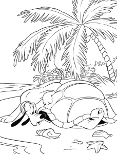 coloriage Plage en ligne