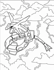 coloriage Pokemon pour enfant de 7 ans