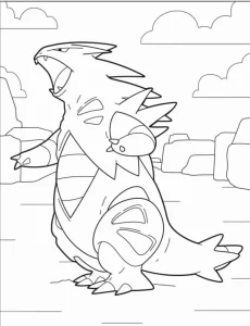coloriage Pokemon pour enfants à imprimer
