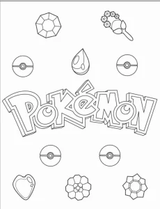 coloriage Pokemon pour enfant a imprimer gratuit