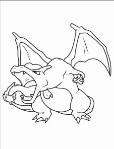 coloriage Pokemon pour enfant de à imprimer