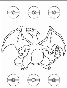 coloriage Pokemon pour bebe a imprimer