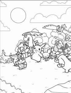 coloriage Pokemon a dessiner et imprimer