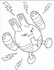 coloriage Pokemon à imprimer pour enfant de 9 ans
