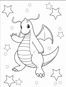 coloriage Pokemon pour enfant de à imprimer
